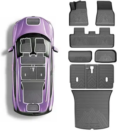 2021-2025 Tesla Model Y (5 Seater) 9 Piece Mats, View more