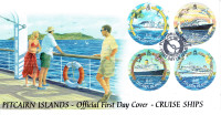 PITCAIRN ISLAND.FDC/PLI "CRUISE SHIP", 2001.