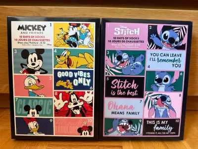 Mickey & Stitch Socks Sets, View more