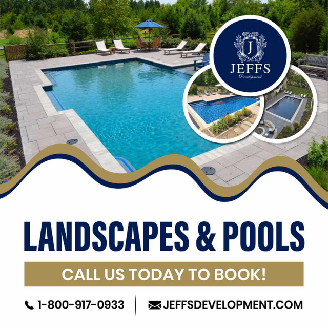 Landscapes & Pools in Interlock, Paving & Driveways in Mississauga / Peel Region - Image 2