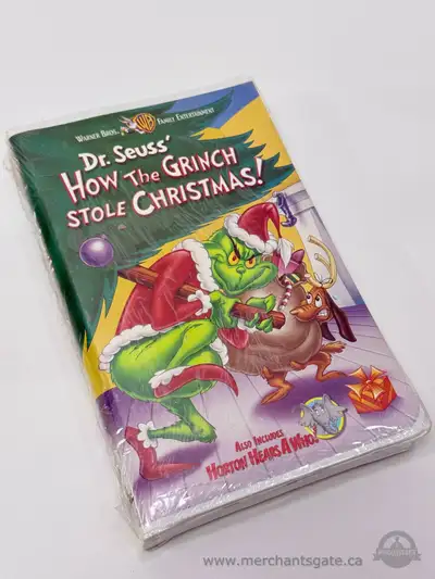 Dr Seuss How The Grinch Stole Christmas VHS, View more