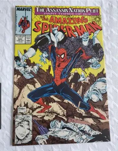 THE AMAZING SPIDER-MAN #322, VERY HIGH GRADE!!, View more
