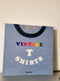 Vintage T-Shirt Book With Photos  By Patrick  & Marc Guetta 