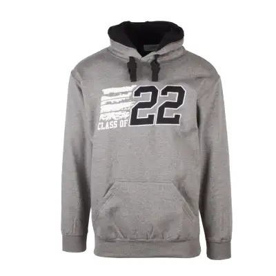 BRAND NEW Jostens Mens Class of 22 Gray Pullover Hoodie size Medium in poly bag Body: 60% Cotton, 40...
