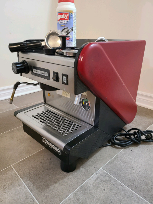 Rancilio S27 1 Group Red Espresso Coffee Machine Commercial. Machines