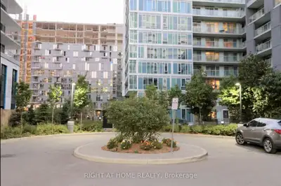 Bright and modern 1+Den condo at The Station (555 Wilson Ave) with open-concept layout, 9ft ceilings...