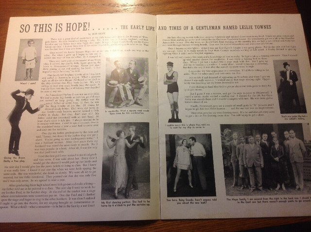 1949 BOB HOPE PROMOTIONAL MAGAZINE in Arts & Collectibles in Thunder Bay - Image 4
