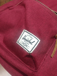 Herschel Burgundy Red Backpack Heritage Adult Size
