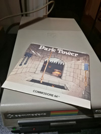 Dark Tower (1984) Game for C64 Commodore 64 5.25" Disk