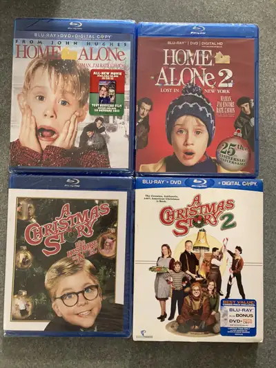 New sealed A Christmas Story 1 2 Home Alone 1 2 , View more