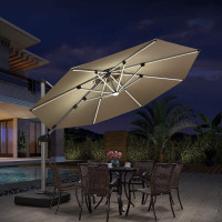 Looking for large patio umbrella with LED lights
