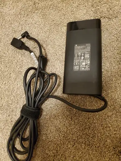 Genuine 200W HP Laptop charger (for HP Omens, HP ZBooks, etc.), View more