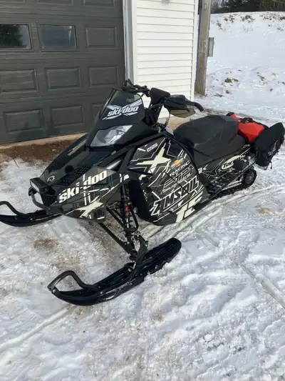2012 Mxz 1200 with a MC Xpress turbo kit PB 80 clutch 13000kms new track