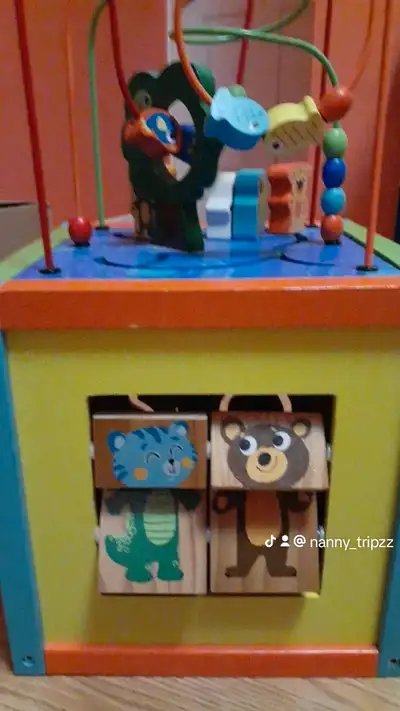 Large Wooden Baby Activity Cube & Bead Maze - Melissa and Doug, View more