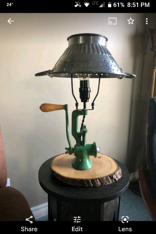 Custom Vintage Table Lamp in Indoor Lighting & Fans in Kitchener / Waterloo - Image 3