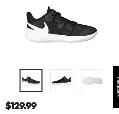 Mens Nike hyperspeed volleyball shoes , View more