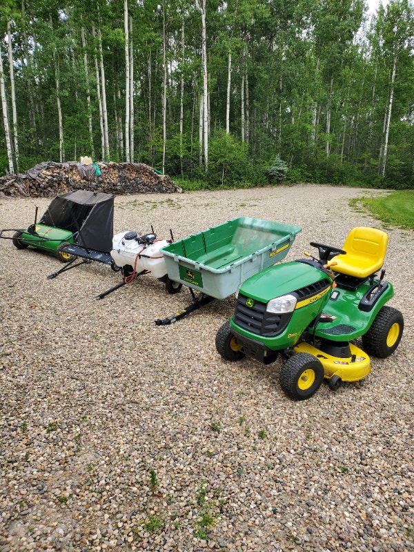 JOHN DEERE D120 LAWN TRACTOR PACKAGE FOR SALE Lawnmowers & Leaf