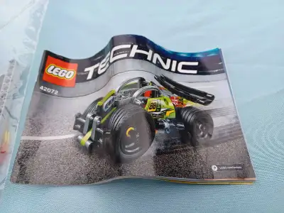 LEGO Technic 42072 play set. Pull back car. Complete without box. $25 obo