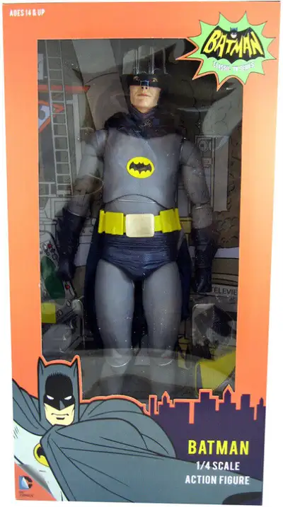Batman 1966 Classic Series Adam West Batman 18 pouces par NECA, View more