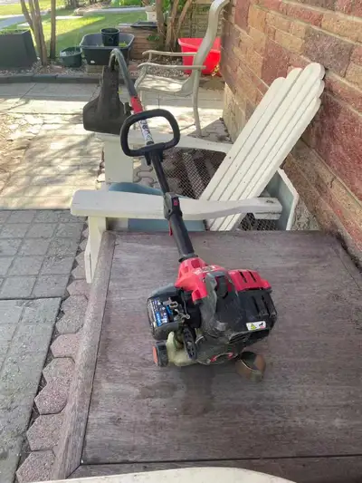 I have a Troy-bilt 27 C C mix gas trimmer for sale easy to start but the trimmer heard is problem ha...