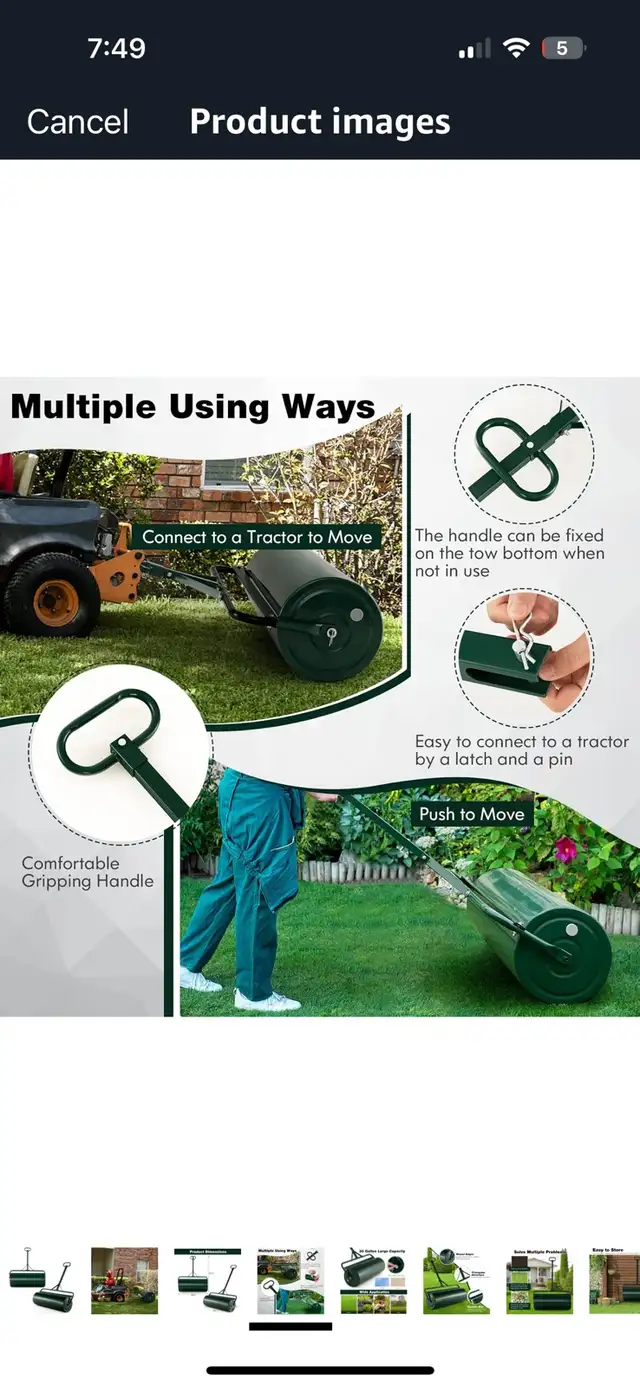 Lawn roller (brand new)63234578220547123