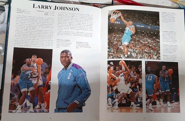 Superbe Livre 1993 La NBA Stars d'aujourd'hui Legendes... dans Art et objets de collection  à Trois-Rivières - Image 2