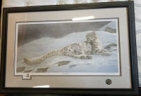 'Ghost of a Chance' Snow Leopard by Michael Pape
