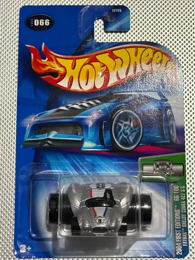 Hot Wheels 2004 First Editions Fatbax Shelby Cobra 427 S/C #066; Silver(99B)
