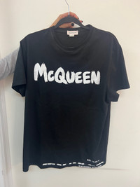 Alexander McQueen Logo T shirt Black 