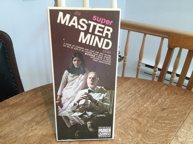 Super MASTER MIND jeu bilingue an 1975 Parker Brother 10ans + dans Jouets et jeux  à Laval/Rive Nord