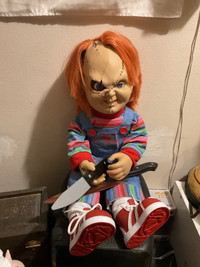 Talking chucky doll WILL TAKE 80 if picked up today