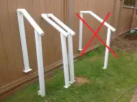 Metal hand rails - indoor/outdoor