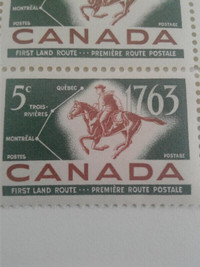 1963 Canadian Stamps-.05$-First Land Route, 1763