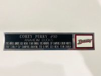 Corey Perry	Anaheim Ducks Nameplate 