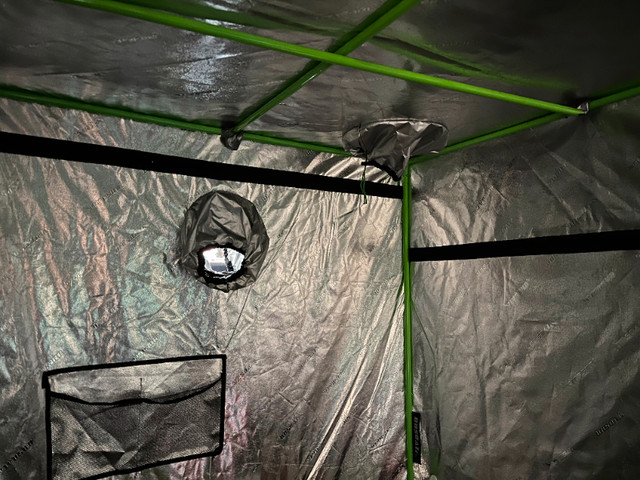 Indoor Grow Tent + 2 LED lights + 2 Inline Fans $420 in Indoor Lighting & Fans in Edmonton