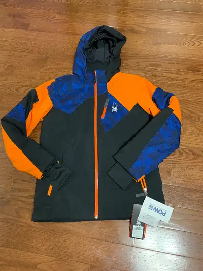 NEW Youth Boys Spyder Winter Ski Jacket - size 18, View more