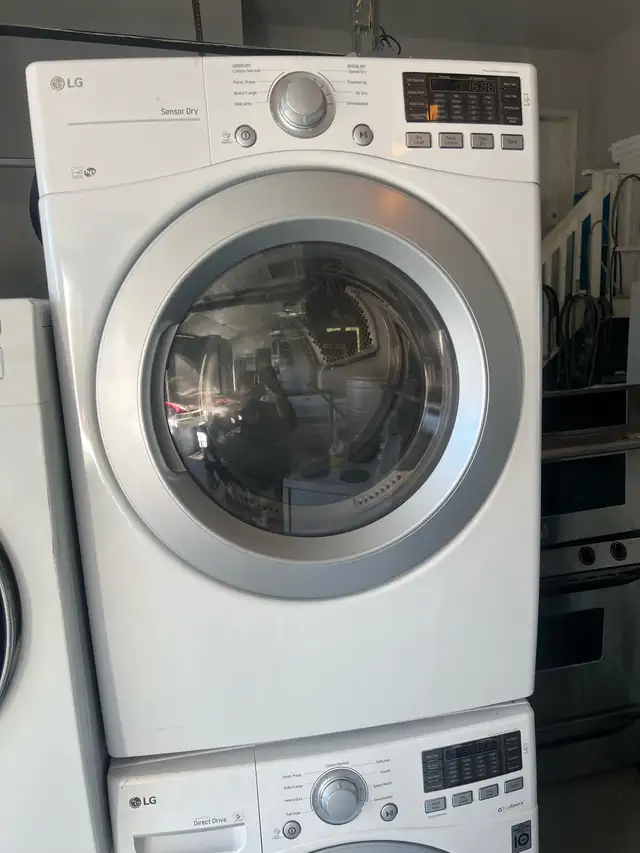 LG!! front load washer electric dryer set can deliver  in Washers & Dryers in Oakville / Halton Region - Image 3