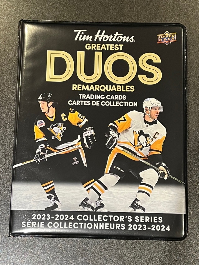 2023-24 Tim Hortons Greatest Duos Hockey Cards For Sale  in Toys & Games in City of Toronto