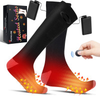 New Heated Socks for Women Men Remote Control USB w batteries