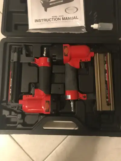 Brad Nailer and Crown Stapler Set, View more