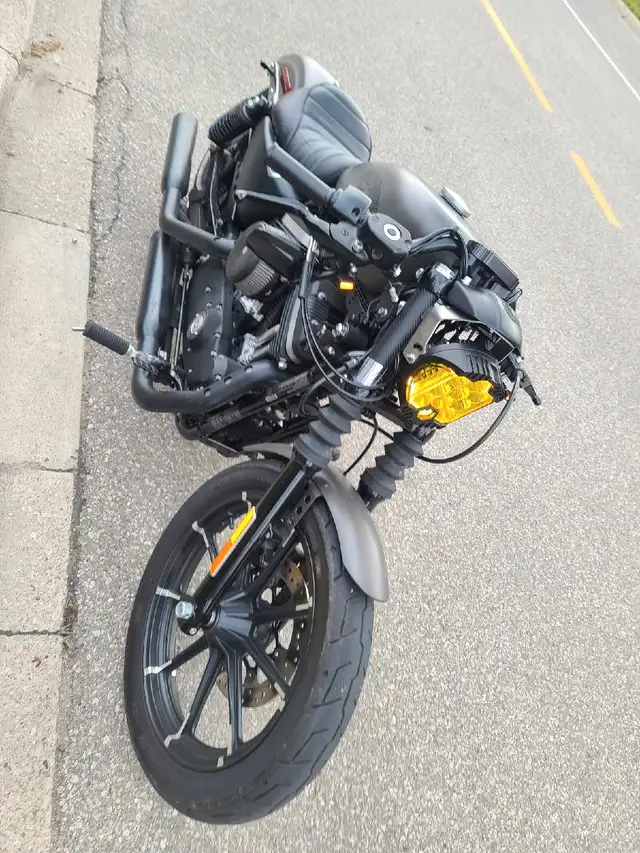 2018 Harley Davidson Iron 883 Sportster with 1200cc Hammer Perf in Street, Cruisers & Choppers in Mississauga / Peel Region - Image 5