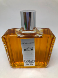 Vintage 1970 Infini CARON Paris Eau de Cologne 120 mL