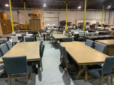 HUGE dining table sale furniture clearance , View more