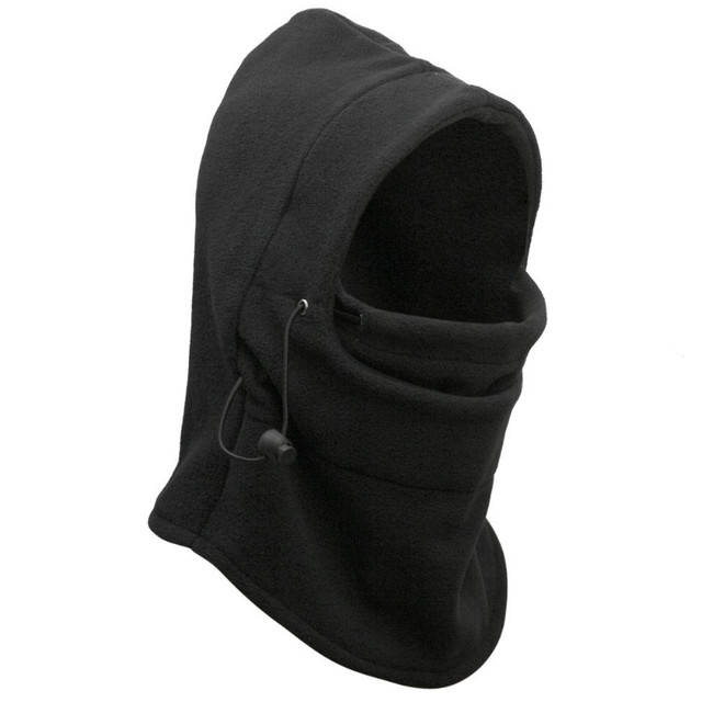 Thermal Fleece Balaclava Hat Hooded Neck Warmer Face Mask in Multi-item in City of Toronto