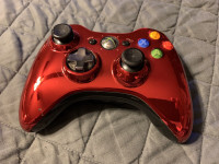 GENUINE MS Metallic Red Special Edition XBOX 360 Controller