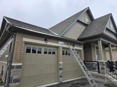 We offer professional installation of new gutters and soffits to protect your home from water damage...