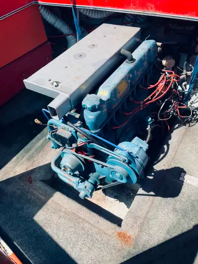 Motor has been completely rebuilt & will sell it separately from the boat