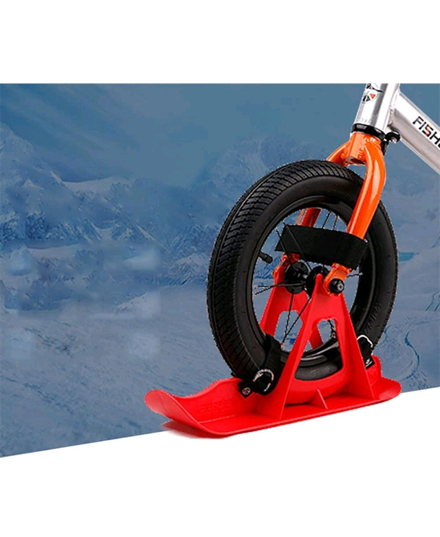 Snowboard Sled Attachment For 12" Balance Bike Orange in Snowboard in Oakville / Halton Region
