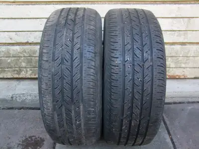 2-215/60R16 CONTINENTAL PRO CONTACT ALLSEASON TIRES This pair tires have no damages or irregular wea...