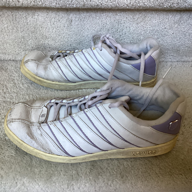 Size 7  Vintage K-Swiss Runners / Shoes in Women's - Shoes in Winnipeg - Image 3